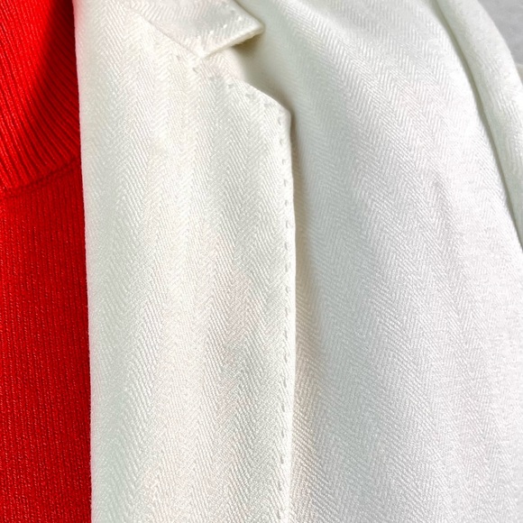 ⭐️ANN TAYLOR⭐️ NEW WITH TAGS - Size ( 8 Petite) Blazer Linen-One Button - Picture 2 of 13